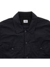 Men's Lens Wappen Taylon L Long Sleeve Shirt Black - CP COMPANY - BALAAN 4