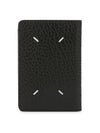 Bovine Leather Card Wallet Black - MAISON MARGIELA - BALAAN 2