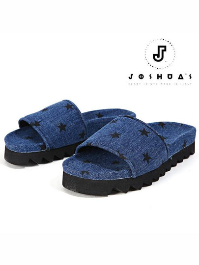 star pattern slippers blue - JOSHUA SANDERS - BALAAN 2