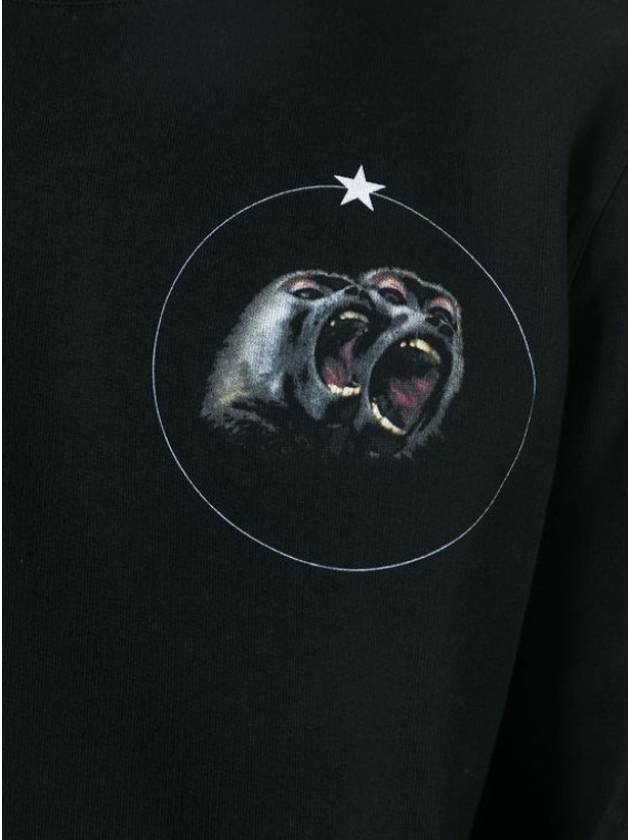 Twin Monkey Star Printing Sweatshirt 16S7311653 001 - GIVENCHY - BALAAN 4