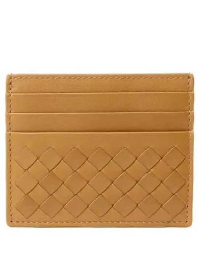 Intrecciato Card Wallet Camel - BOTTEGA VENETA - BALAAN 2