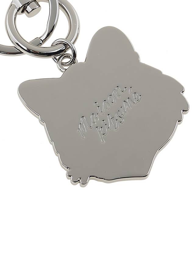 Maison Kitsune Foxhead metal key ring LW06904AM1002 FUCHSIA - MAISON KITSUNE - BALAAN 6