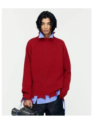 Rogen turtleneck sweater atb1157m SCARLET - ANDERSSON BELL - BALAAN 1