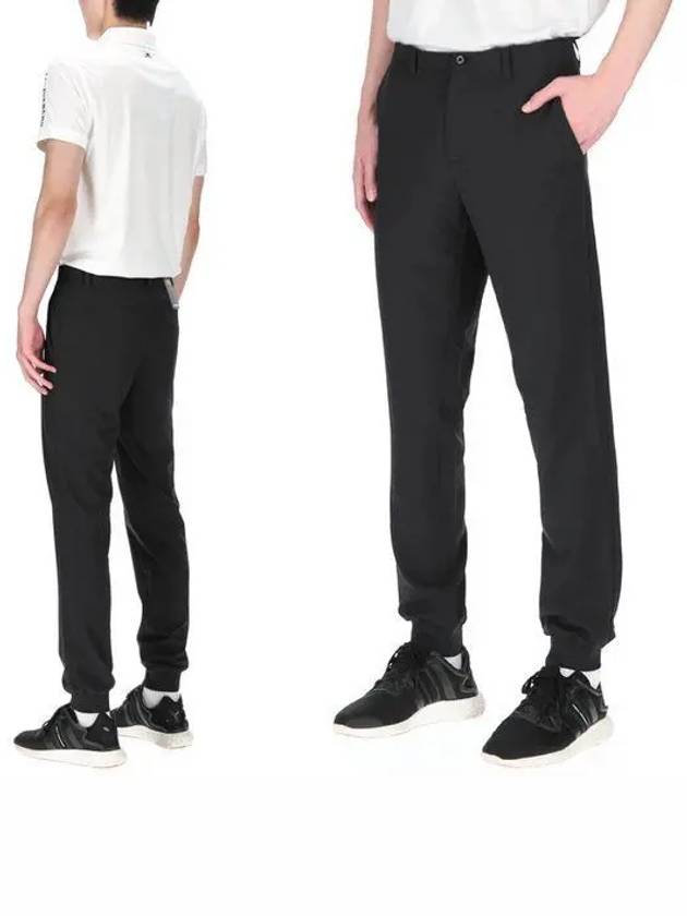 Men's Cuff Jogger Pants Black - J.LINDEBERG - BALAAN 2