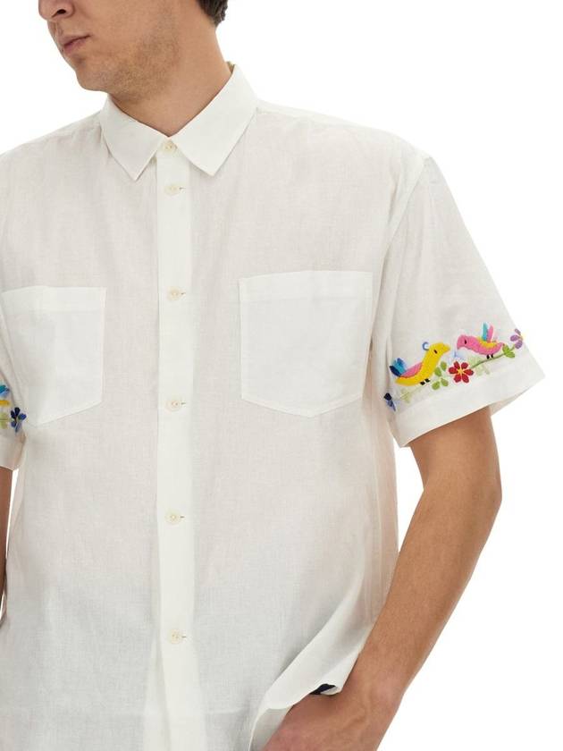 Ymc Shirt With Embroidery - YMC - BALAAN 4