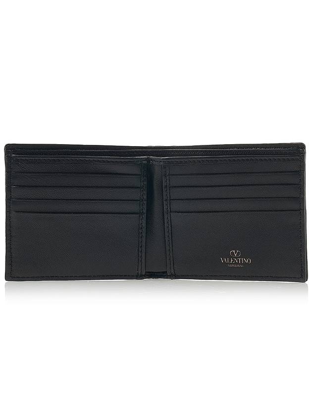 Toile Iconographe Half Wallet Black - VALENTINO - BALAAN 11