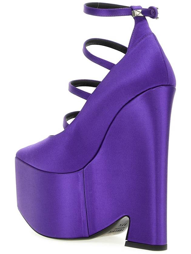 Heel Pumps 10094691A006191LD2P Purple - VERSACE - BALAAN 3