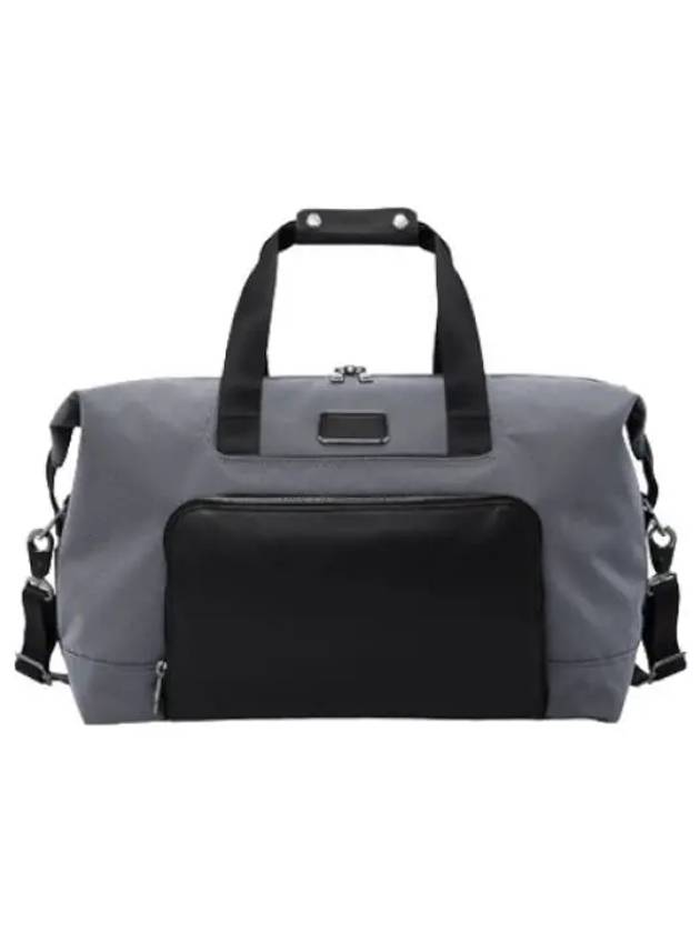 Alpha X Double Expansion Satchel Bag Meteor Gray Crossbody - TUMI - BALAAN 1