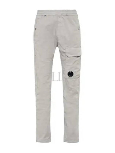 Twill Stretch Regular Utility Straight Pants Grey - CP COMPANY - BALAAN 2