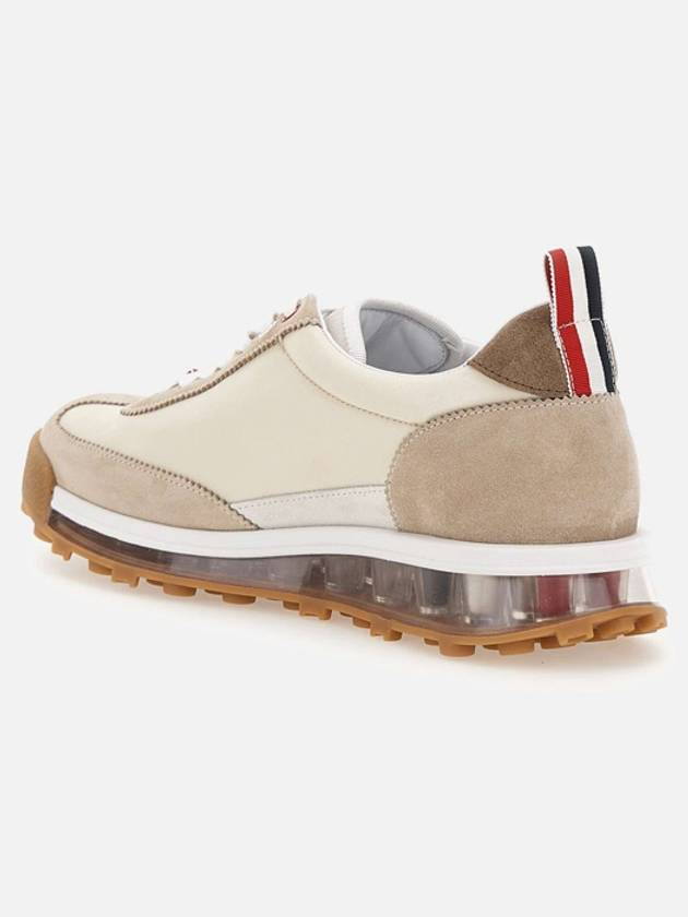 Tech Runner Low Top Sneakers Beige - THOM BROWNE - BALAAN 4