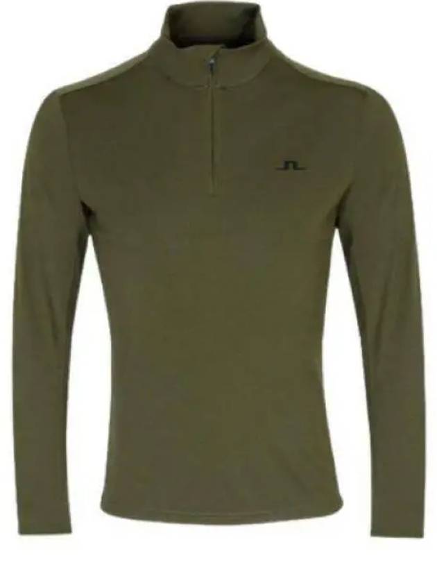 Men's Frank Pro Pack Mid Layer Long Sleeve T-Shirt Green - J.LINDEBERG - BALAAN 2