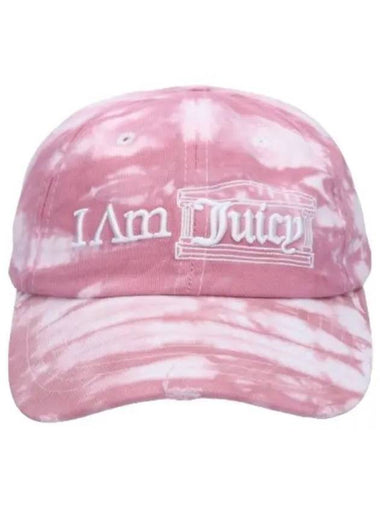 Aries I Am Juicy Tie Dye Ball Cap Pink - ARIES - BALAAN 1