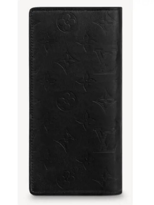 Brazza Monogram Long Wallet Black - LOUIS VUITTON - BALAAN 2