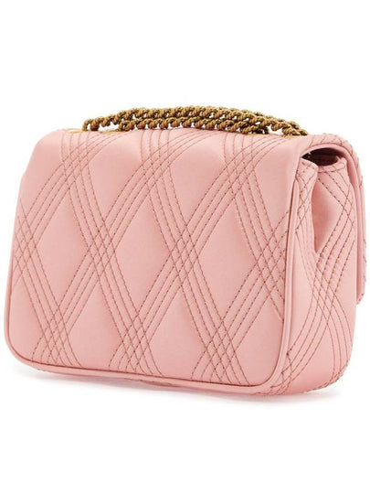 borsa a spalla small rock-chic rosa geranio in pelle - VALENTINO - BALAAN 2