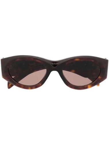 Eyewear Oval Frame Sunglasses - PRADA - BALAAN 1