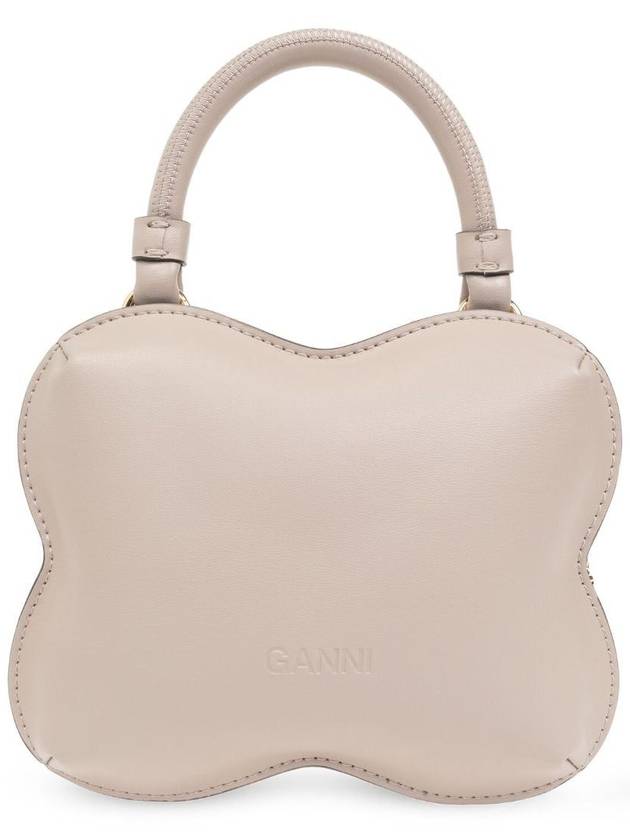 Butterfly Small Cross Bag Beige - GANNI - BALAAN 6