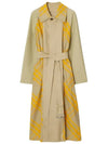 Check Belted Trench Coat Beige - BURBERRY - BALAAN 2