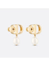 Women's Petit CD Earrings Gold - DIOR - BALAAN 3