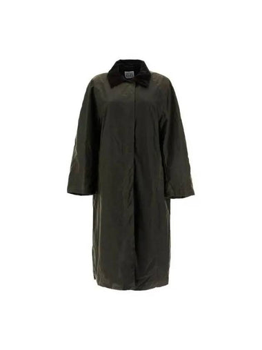 Toteme Country Wax Cotton Coat 244 WRO4719 FB0320 032 - TOTEME - BALAAN 1