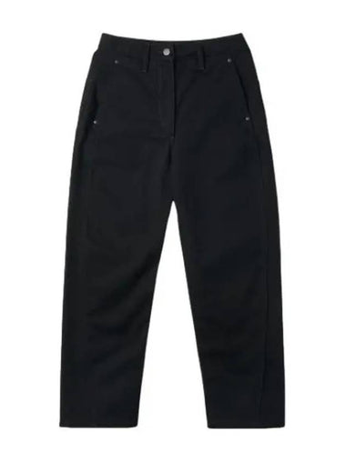 Twisted Denim Pants Black - LEMAIRE - BALAAN 1