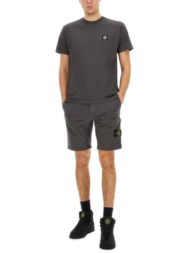 Stone Island T-Shirt With Logo - STONE ISLAND - BALAAN 2