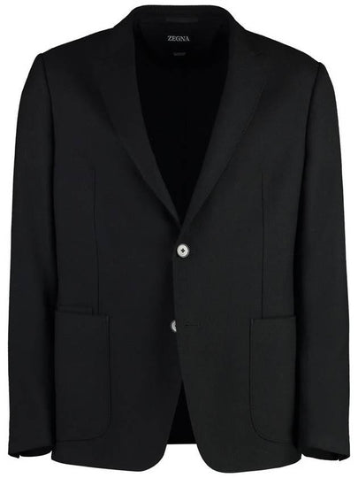 Zegna Single-Breasted Two-Button Jacket - ERMENEGILDO ZEGNA - BALAAN 2