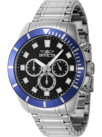 Invicta Pro Diver Chronograph Quartz Black Dial Men's Watch 46040 - INVICTA - BALAAN 1