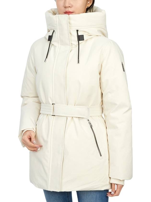 JENI NF CREAM Women s Hooded Padded Jumper Parka - MACKAGE - BALAAN 9