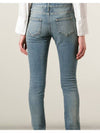 Knee Distressed denim - SAINT LAURENT - BALAAN 4