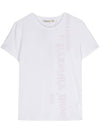 Gothi digital print short sleeve t shirt white - PALOMA WOOL - BALAAN 1