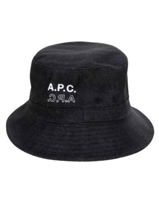 Bob Mark Denim Bucket Hat Indigo - A.P.C. - BALAAN 1