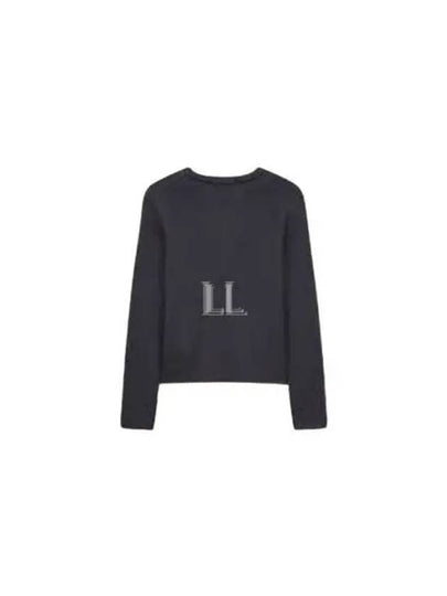 Billie Rubber Jumper Knit Top Charcoal - ISABEL MARANT - BALAAN 2