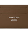 Silver Logo Card Wallet Brown - ACNE STUDIOS - BALAAN 6