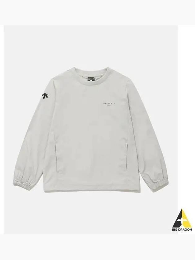 Junior Worthing Woven Sweatshirt Light Gray SP32JUWH82 - DESCENTE - BALAAN 1