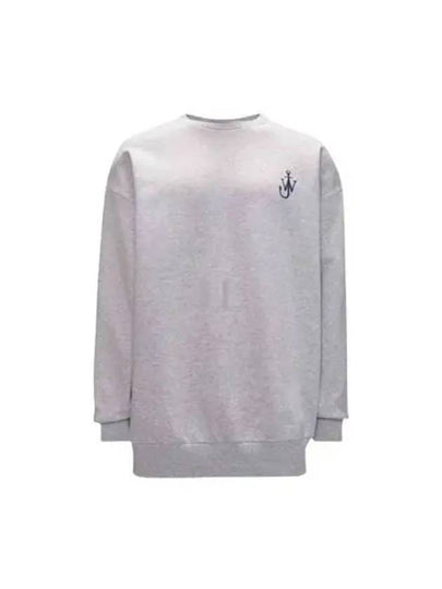 Embroidery Anchor Back Print Sweatshirt Light Grey - JW ANDERSON - BALAAN 2