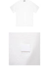 Face Patch Short Sleeve T-Shirt White - ACNE STUDIOS - BALAAN 5