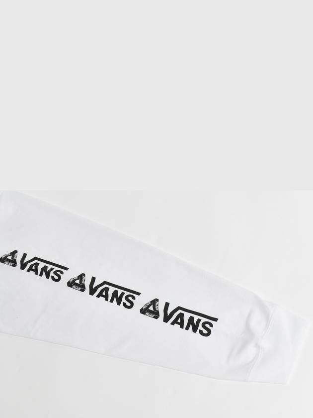 x Vans Duck Out Long Sleeve White - PALACE - BALAAN 3