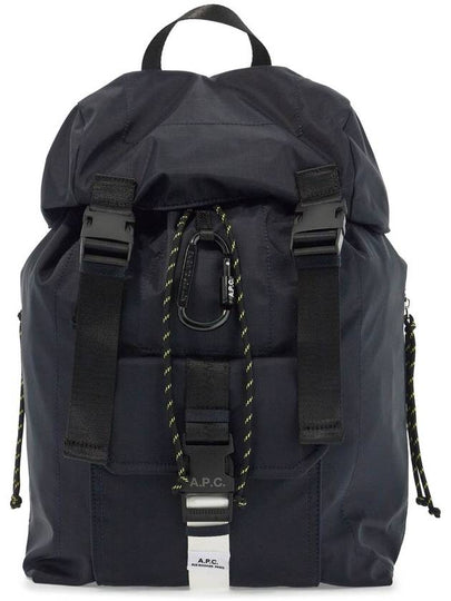 Track Logo Buckle Nylon Backpack Dark Navy - A.P.C. - BALAAN 2