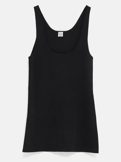 Compact Knit Sleeveless Black 243 WRT0349 YA0080 001 - TOTEME - BALAAN 2