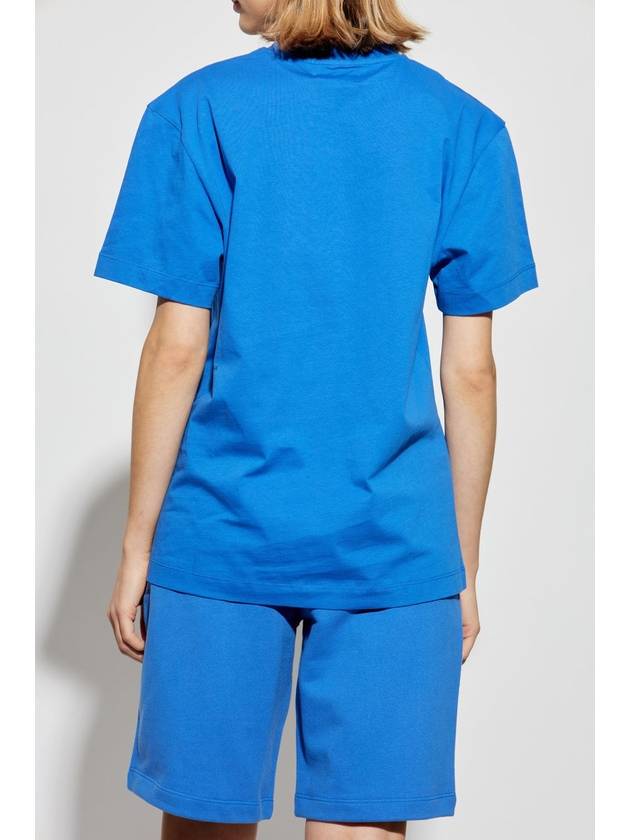 Pangaia T-shirt With Logo, Unisex, Blue - PANGAIA - BALAAN 4