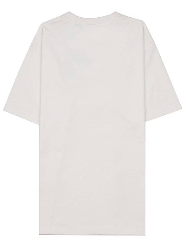 Men's Eco Hybrid Mountain Logo Tee NW2211 1G208 WHT - NANGA - BALAAN 2