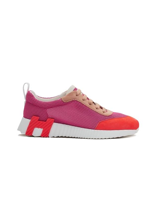 Bouncing Mesh Low Top Sneakers Rose - HERMES - BALAAN 1