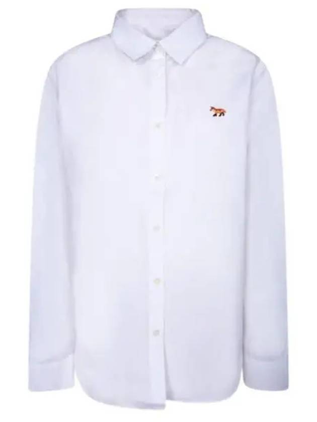 Baby Fox Cotton Shirt White - MAISON KITSUNE - BALAAN 2