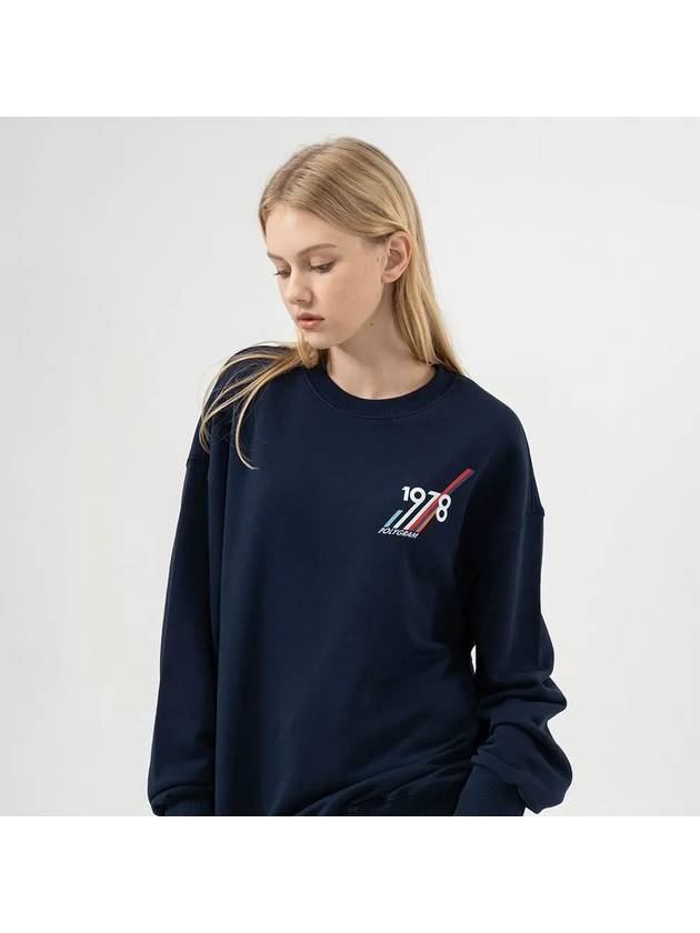 DLINE SWEATSHIRTS NAVY - POLYGRAM - BALAAN 5