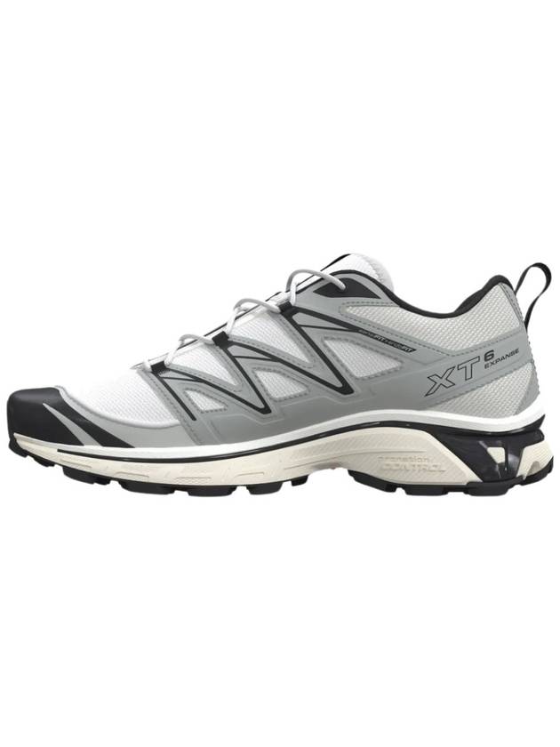 XT-6 Expanse Low Top Sneakers White Metal Black - SALOMON - BALAAN 2