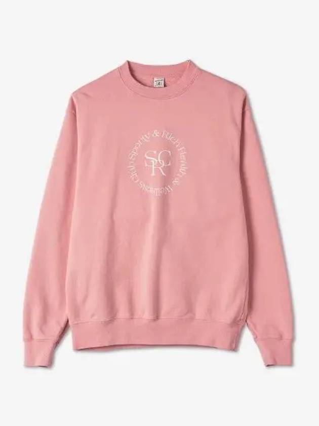 Logo Print Sweatshirt Pink - SPORTY & RICH - BALAAN 2