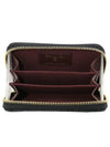 Classic Zipped Coin Purse Grained Calfskin & Gold Black - CHANEL - BALAAN 4