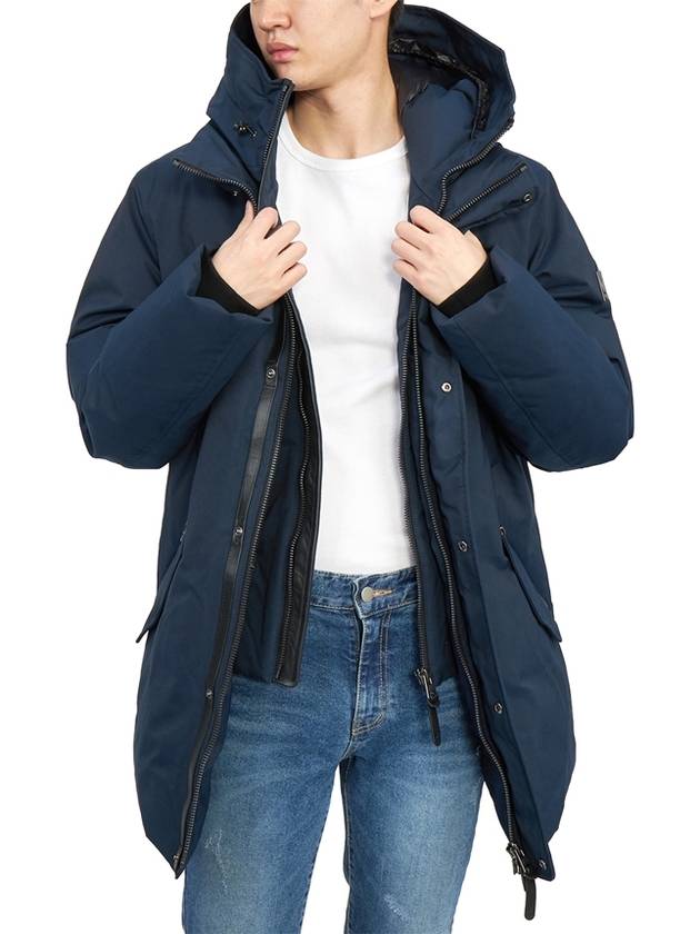 EDWARD NFR NAVY Men s Hooded Padded Jumper Coat Regular Fit - MACKAGE - BALAAN 10