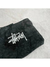 Canvas Coin Pouch Wallet Washed Black - STUSSY - BALAAN 3