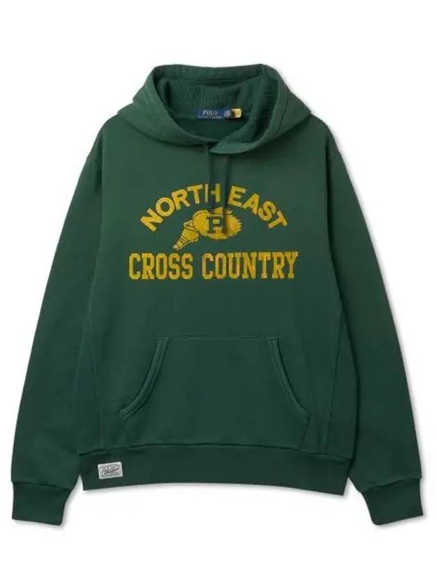 30 point reward garment dye fleece graphic hoodie green - POLO RALPH LAUREN - BALAAN 1